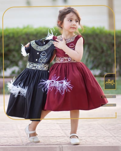 فساتين بناتي موديل الحروف