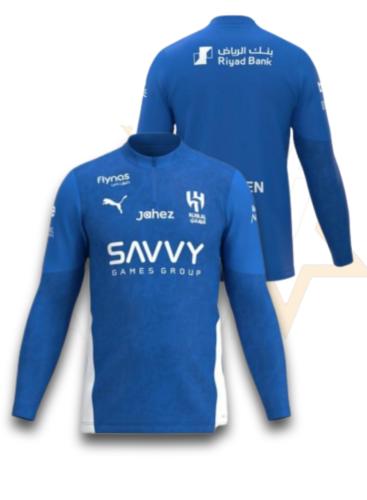 سويتر ازرق نادي الهلال الجديد 2026 -النجم