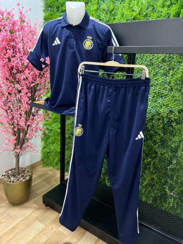 طقم النصر تيشيرت مع سروال طويل النجم