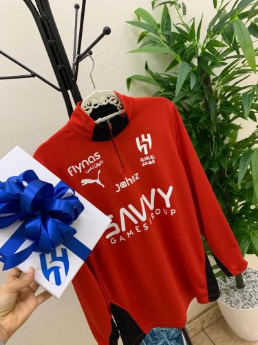 سويتر تمارين الهلال الاحمر الجديد 2026 مع تغليف