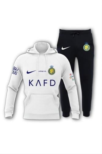 بلوفر شتوي مع بنطلون طويل نادي النصر جديد 2024-متجر النجم