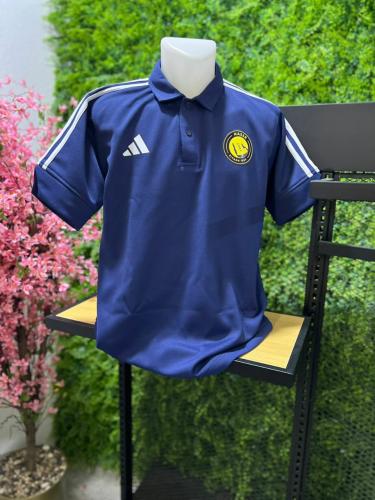 تيشيرت بولو النصر الكحلي الجديد