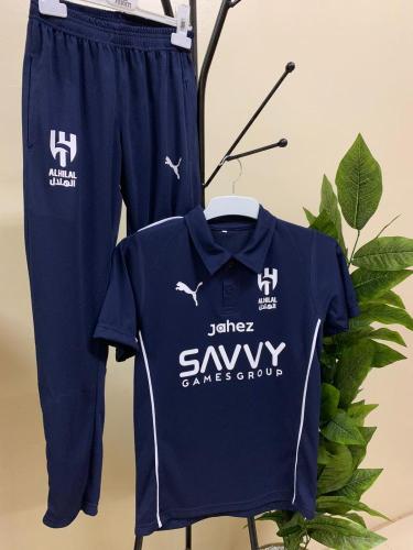 طقم تمارين الهلال 2025 الكحلي