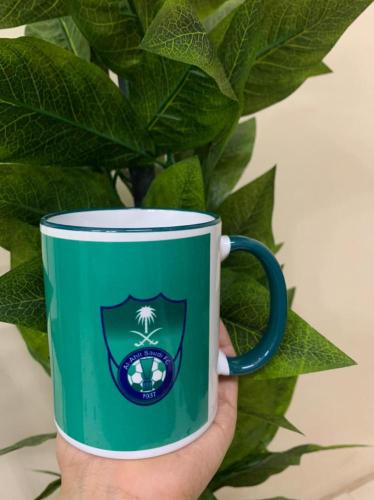 كوب بشعار نادي الاهلي