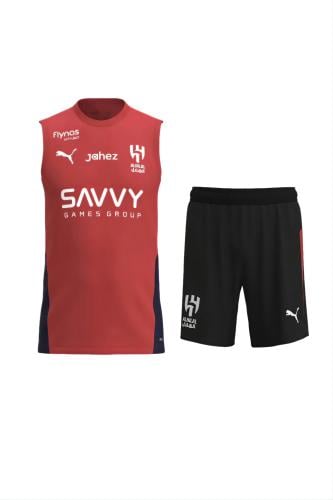 طقم تمارين الهلال الاحمر كتف الجديد2026