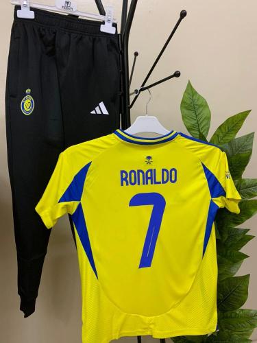 طقم تيشيرت النصر مع بنطلون طويل الجديد - النجم