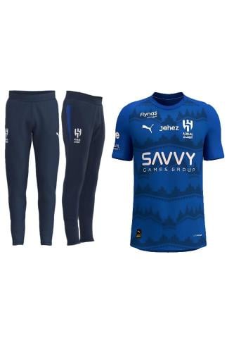 طقم الهلال الجديد 25-26 تيشيرت مع سروال طويل