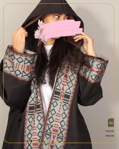 فروة نسائي شتوي مزخرفه