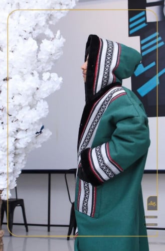 فروه شتويه لون مميز يناسب رجالي او نسائي