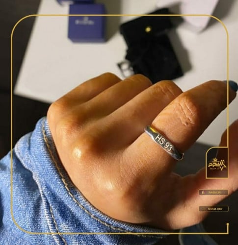 خاتم تاريخ الميلاد او ذكرا الزواج او اسم -