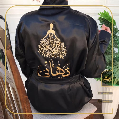 روب عرايس لون أسود