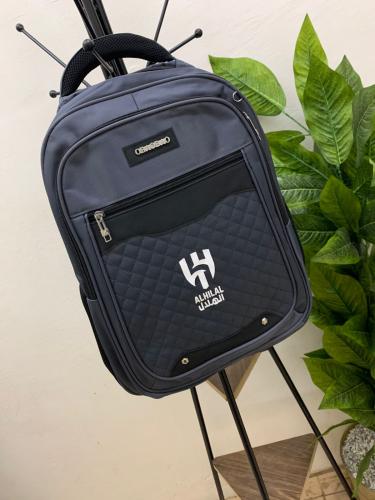 شنطة نادي الهلال لون اسود الشكل الجديد 25-26