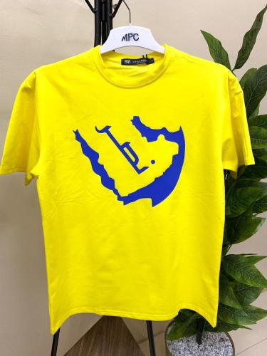 تيشيرت النصر الاصفر كلاسيكي