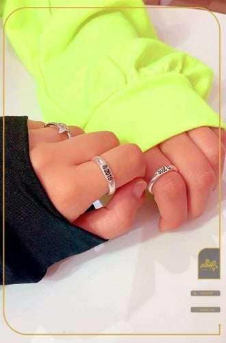 خواتم تاريخ الميلاد او ذكرا الزواج