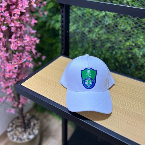 كاب نادي الاهلي السعودي ابيض