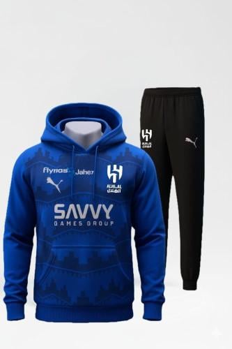 طقم شتوي الهلال بلوفر مع سروال طويل لجديد 2026