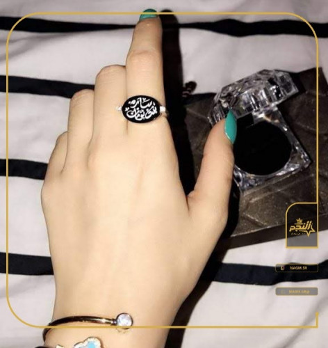 خاتم ملكي فضه خالص ايطالي عيار 925