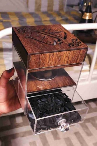 مبخرة خشب بتصميم فاخر