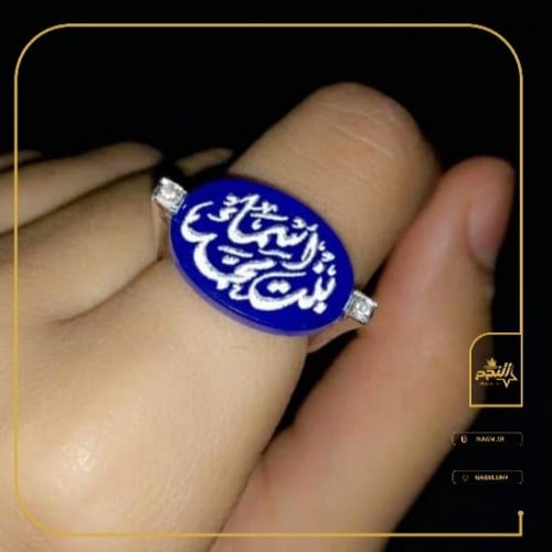 خاتم ملكي فضه ايطالي عيار 925