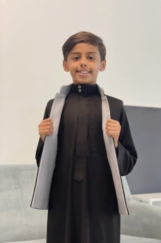 سديري أطفال بالوان رصاصي ، اسود -متجر النجم