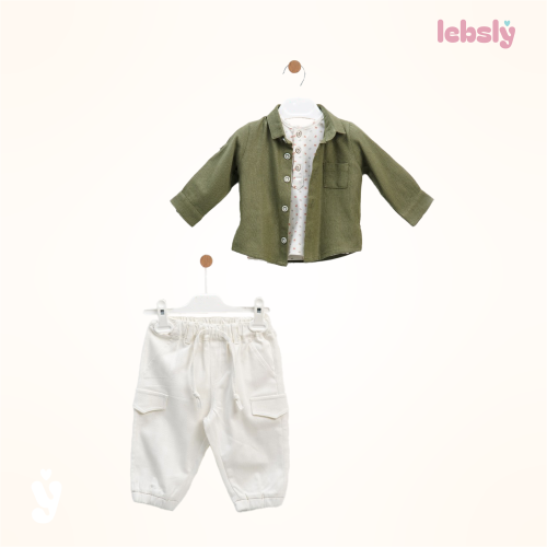 طقم ولادي شتوي 3 قطع