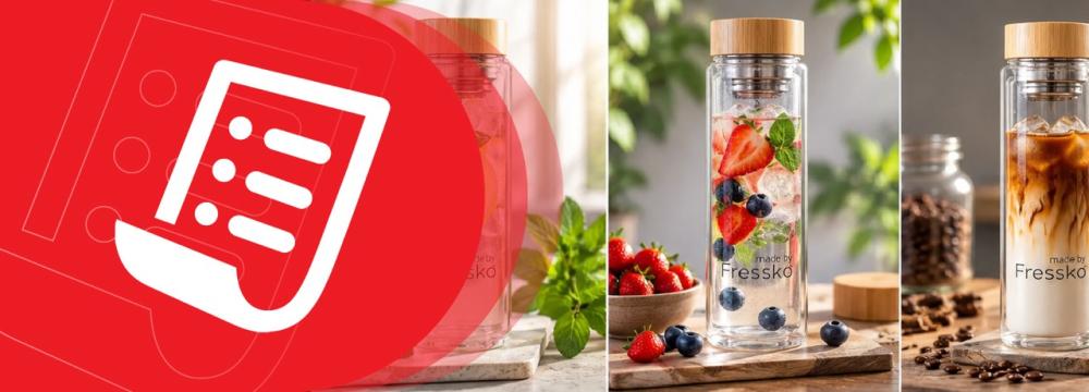 وصفات مقترحة لأكواب فريسكو الزجاجية 😋🍓🍋