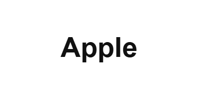 Apple