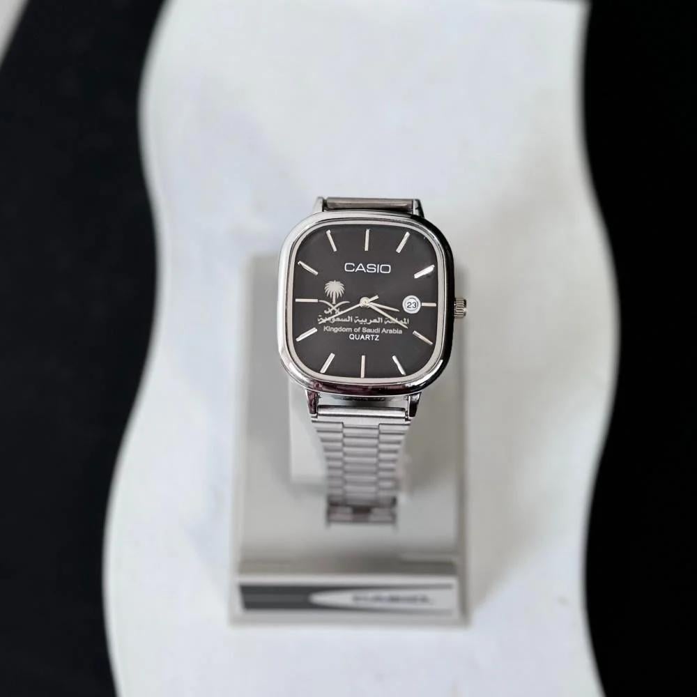 ساعة كاسيو بمينا اسود