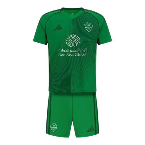 طقم الاهلي السعودي الاخضر الجديد 2025-2026
