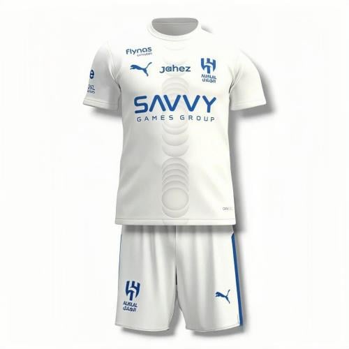 طقم الهلال الابيض الجديد 2025-2026 الاحتياطي
