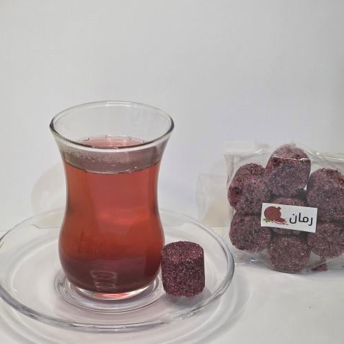 سكر بنكهة الرمان