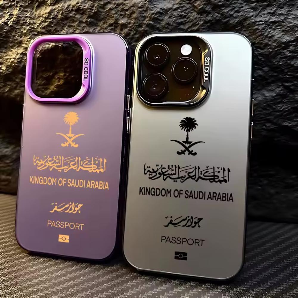 غطاء جواز سفر ايفون 16 - 12 برو ماكس.