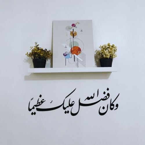 وكان فضل الله عليك عظيماً