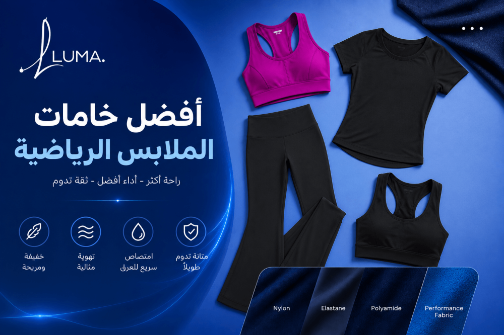 أفضل خامات الملابس الرياضية وكيف تختار القماش المناسب لتمارينك؟