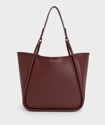 CHARLES & KEITH Lyla Tubular Slouchy Tote Bag