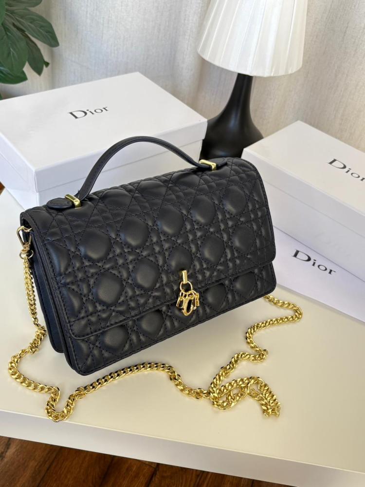 شنطة ديور ليدي - أسود