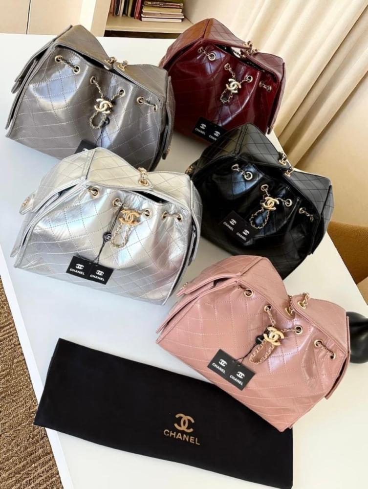 شنطة شانيل كوكو شين - سلفر