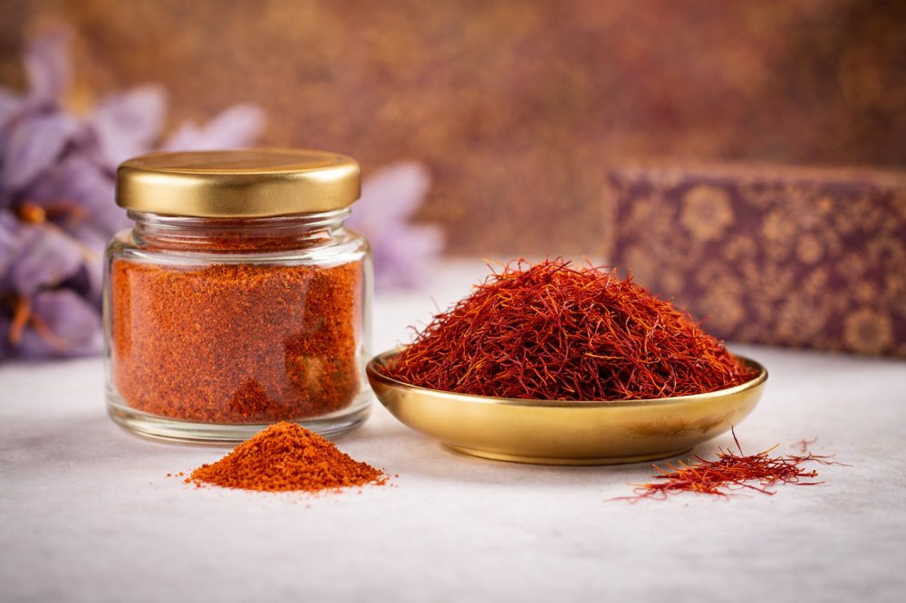 الزعفران الخيوط أم المطحون: أيهما أفضل؟