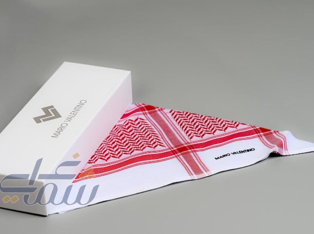 شماغ Mario Valentino OMMV3 RED