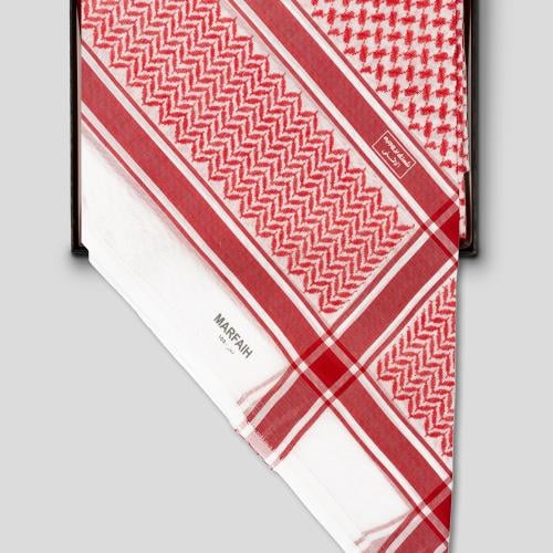 شماغ بروجيه Marfaih احمر آخر إصدار