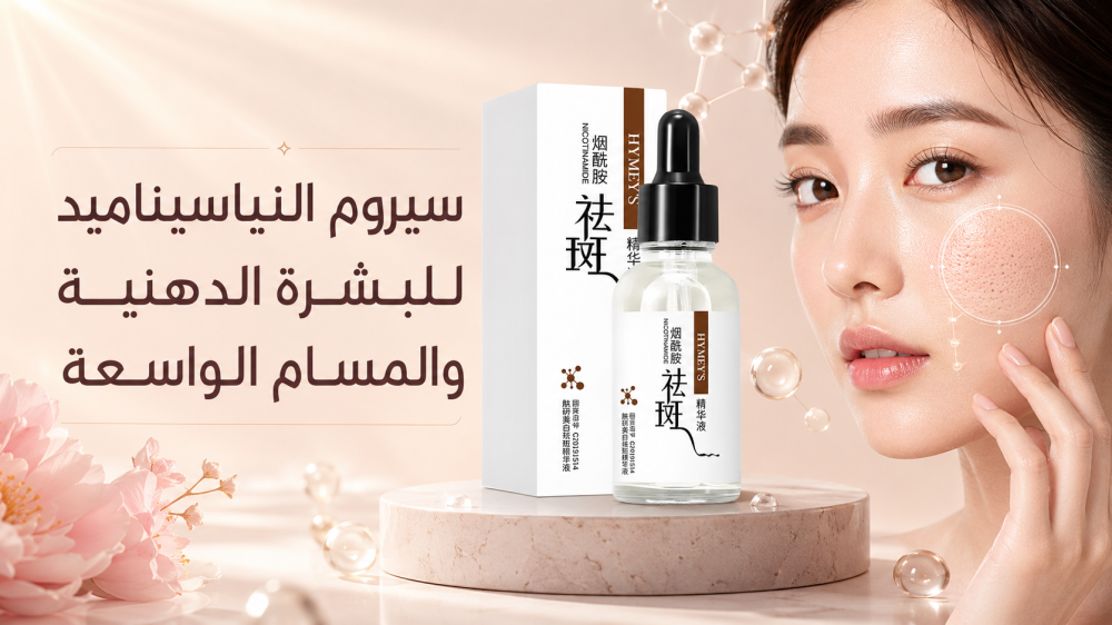 سيروم النياسيناميد للبشرة الدهنية والمسام الواسعة