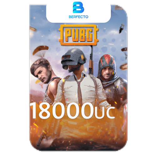 بطاقة شحن كود ببجي 18000+ هديه 6300 UC