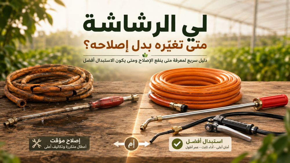لي الرشاشة: متى تغيّره بدل إصلاحه؟