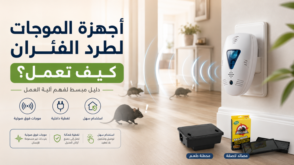 أجهزة الموجات لطرد الفئران و كيف تعمل