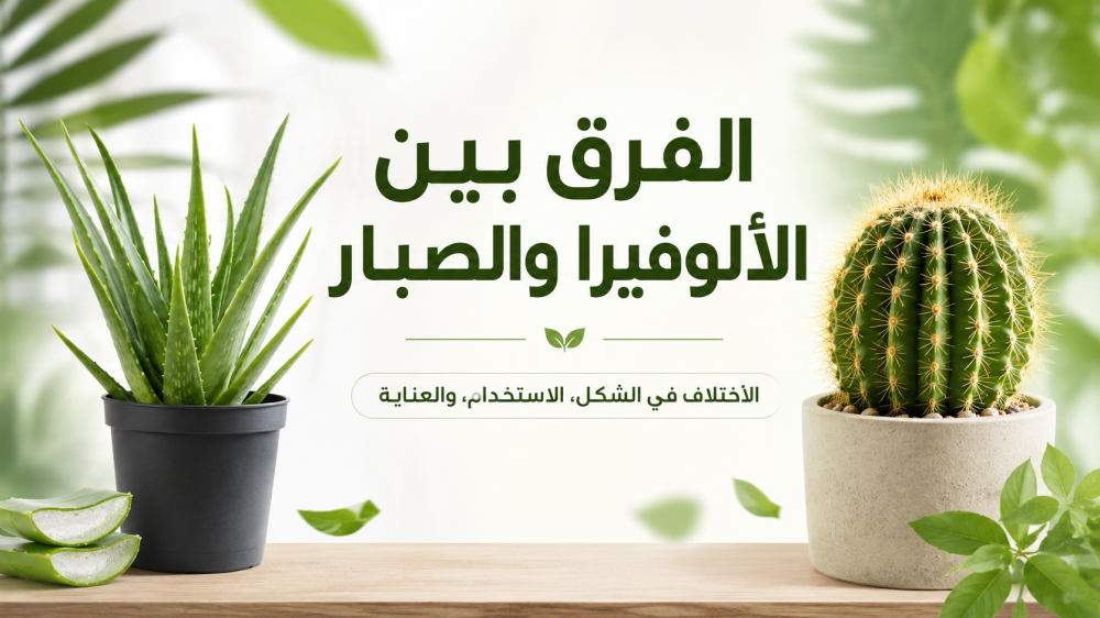 الفرق بين الألوفيرا والصبار