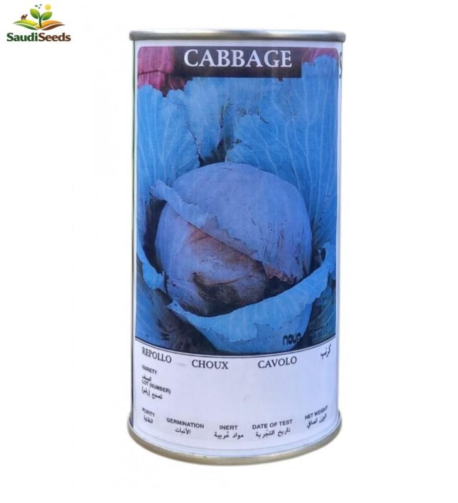 بذور ملفوف احمر رد ايكر امريكي 50 جرام Red Acre Cabbage Seeds