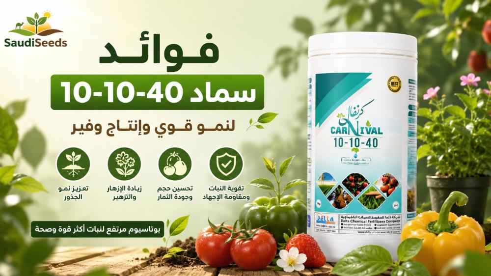 فوائد سماد 10-10-40 للنبات