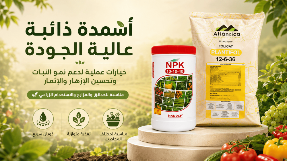 كيف تختار سماد الإثمار وتحسين الجودة عندما يبدأ النبات في الإنتاج