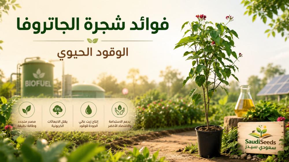 فوائد شجرة الجاتروفا: الوقود الحيوي