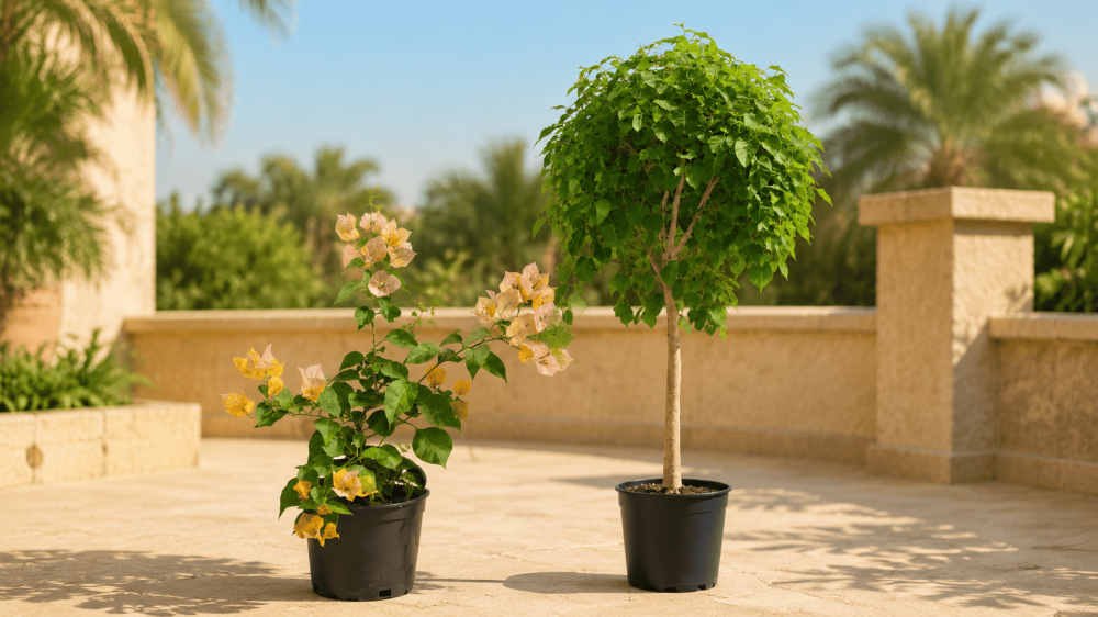 ما هي النباتات الخارجية التي تتحمل الشمس؟